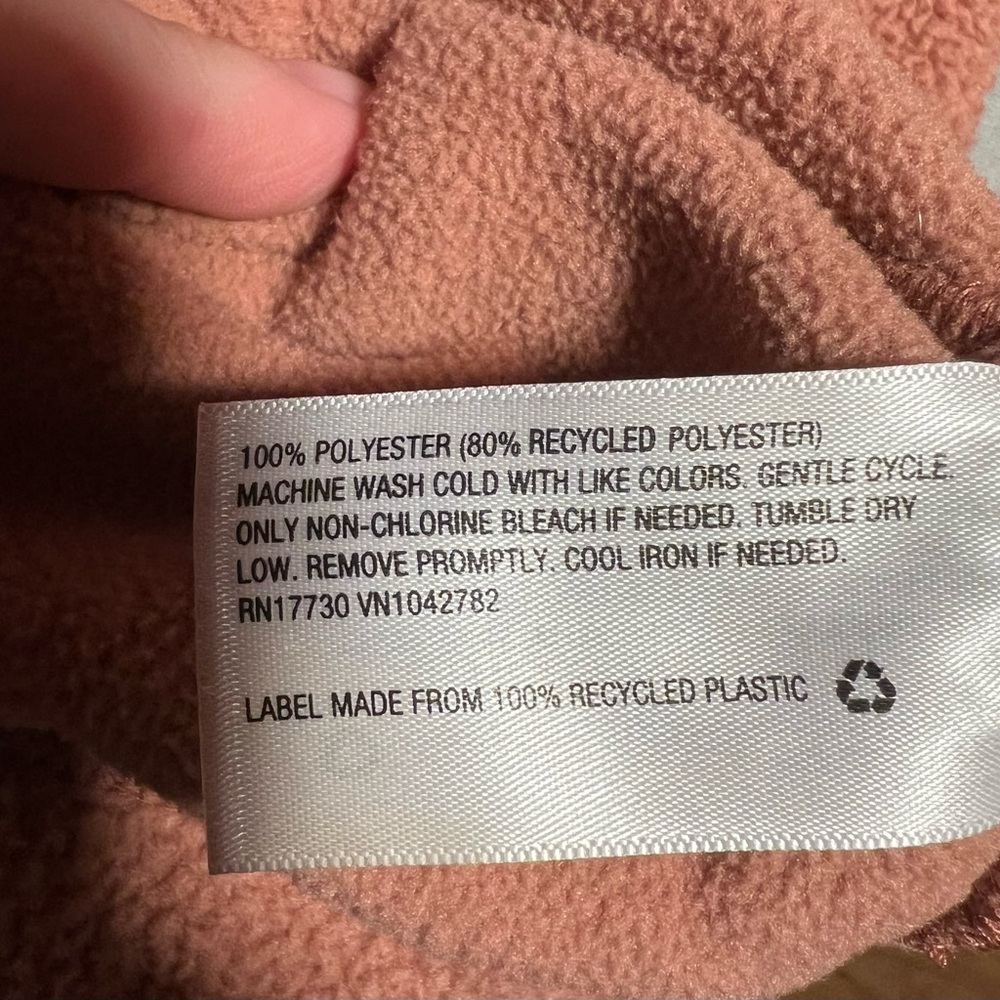 Universal Thread Dusty Rose Teddy Jacket - Picture 5 of 6